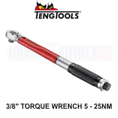 Teng Tools 5 - 25NM 3/8 " Inch Torque Wrench Drive 3892AG-E1 - Image 1 of 2