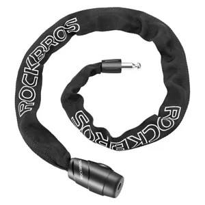 ROCKBROS 95CM Motorcycle Bicycle Chain Lock Anti-Theft Security MTB Bike Lock - Picture 1 of 3