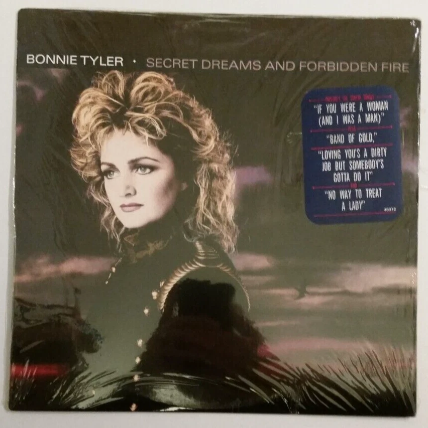 Bonnie Tyler Secret Dreams and Forbidden Fire vinyl LP Columbia OC 40312 - Image 1 of 4