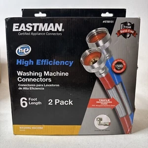 Eastman - 2 Pack - 6ft Hot And Cold Hose - Item #0788151 - NEW - Picture 1 of 12