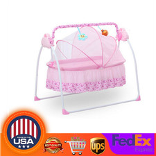 foldable baby cradle swing
