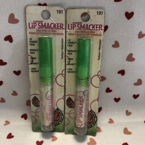 2x Lip Smacker Liquid Lip Gloss #191 Watermelon Damage Container - Picture 1 of 2