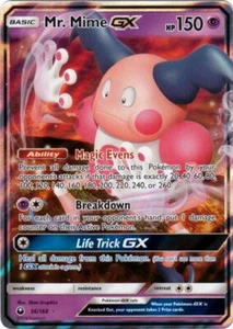 (SM07-056) Mr. Mime GX (UR) Pokemon Celestial Storm Card # 56 - Imagen 1 de 1