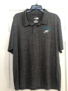 NFL Team Apparel Philadelphia Eagle Polo/Golf Short Sleeve Gray Shirt Size XL - Picture 1 of 5