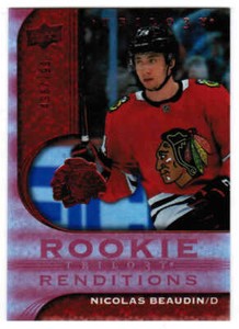 20/21 2020 UD TRILOGY HOCKEY ROOKIE RENDITIONS RED FOIL CARDS RR-XX U-Pick List