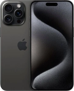 Apple iPhone 15 Pro Max, AT&T Only, 512GB, Black, 6.7 in Screen, Grade A+, A2849 - Photo 1 sur 6