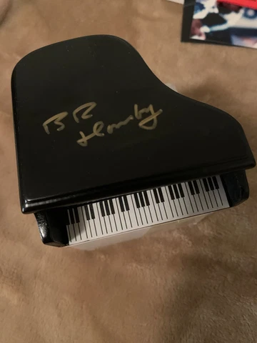 bruce hornsby signed mini piano psa/dna cert Cover