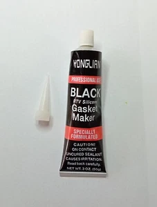 RTV Silicone Gasket Maker black High Temperature Sealant 55G . UK Stock & Seller - Picture 1 of 2