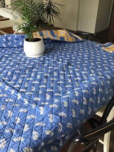 Quilted French Provençal Table Cloth ( William Sonoma Brand )