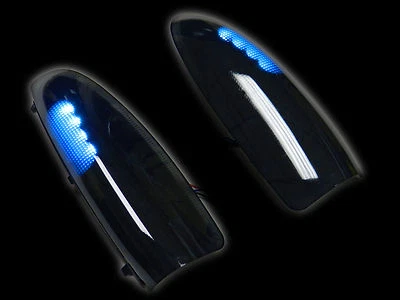 F250 F350 F450 F550 Super Duty 2003-2007 Side Mirror Light WHITE LED SMOKE FORD - Image 1 of 4