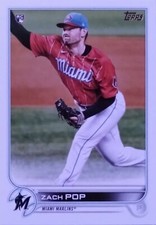 2022 Topps #108 Zach Pop - Miami Marlins Gold