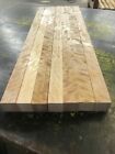 *PREMIUM* 1-3/4" x 1-3/4" x 18" Flame Curly Yellow BIRCH Square S4S Cue Blanks 