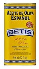 Betis 100% Natural Spanish Olive Oil, Pack Aceite de Oliva Betis FAMILY PK 32OZ.