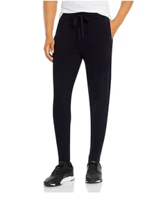 The Men's Store Mens Black Drawstring Wool Blend Joggers MEDIUM - Picture 1 of 3