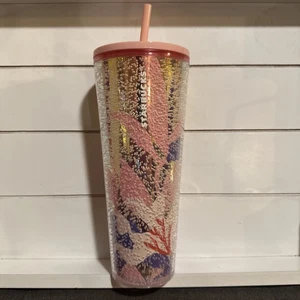 Vaso Starbucks Verano 2021 Coral Reef Bubble Venti 24oz Nuevo  - Imagen 1 de 2