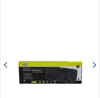 Gear Head Wireless 2.4GHz Keyboard And Mouse No Receiver Black Computer Tech - Image 1 of 4