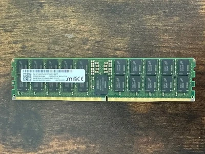 MTC40F2046S1RC64BD2 Micron 64GB PC5-51200 DDR5-6400MHz ECC RDIMM 2Rx4 Memory - Image 1 of 4