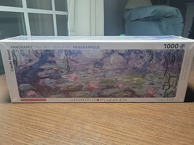 Rompecabezas Eurográfico Nenúfares / Claude Monet BELLAS ARTES PANORÁMICAS 1000 PIEZAS Foto 1 de 2