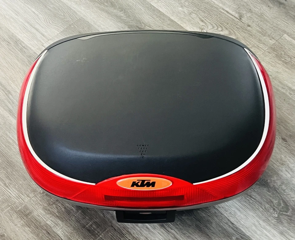KTM Husqvarna Adventure Bike Rear Top Case Pannier Luggage Storage Box Keys BMW - Imagem 1 de 4