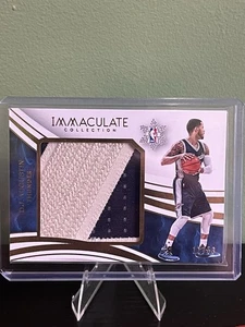 2015-16 Immaculate - Christmas Day Patch DJ Augustin Thunder GameUsed 12/25/15 - Picture 1 of 7