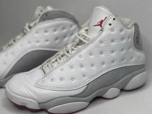 Talla Us 8.5 - Air Jordan 13 Retro Blanco Gris Lobo - Imagen 1 de 13