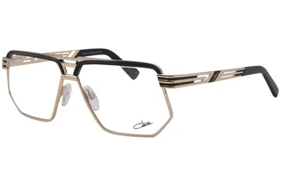 Anteojos Cazal 7107 001 titanio para hombre negro/dorado borde completo forma cuadrada 62 mm Foto 1 de 4
