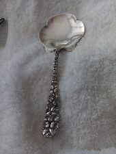 Antique Spoon  Starling Silver Size 4x2  Roses  Style Good Condition 