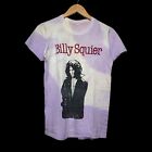 Vintage 80s Billy Squier Don't Say No Tour Tie Dye Purple Double Sided T-Shirt M
