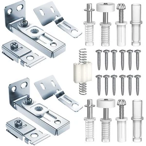 2Pack Bi-Fold Door Hardware Repair Kit Folding Pocket Door Replacement Parts Set - Picture 1 of 5