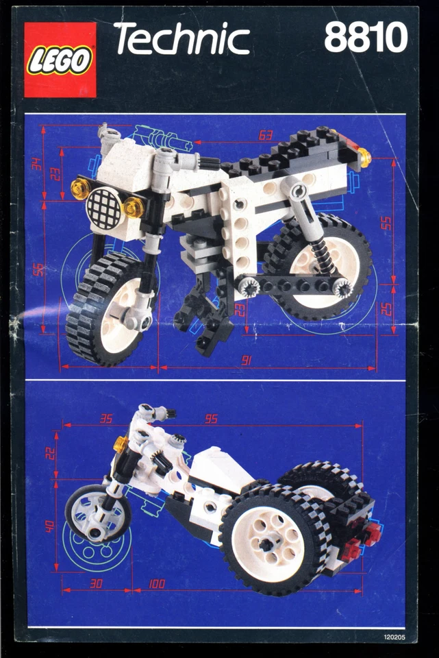 LEGO--8810 -- TECHNIC --  Nur Bauanleitung -  - Bild 1 von 1