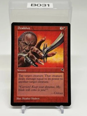 Deadshot	 Tempest - Magic the Gathering MTG Red - Image 1 of 2