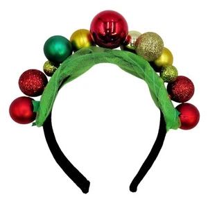 Colorful Christmas Headband Festive Holiday Party Accessory for Women or Girl... - Picture 1 of 7