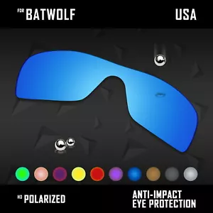 Anti kratzfest polarisiert Großhandel Ersatzobjektiv für Oakley Batwolf OO9101 Opt - Bild 1 von 40