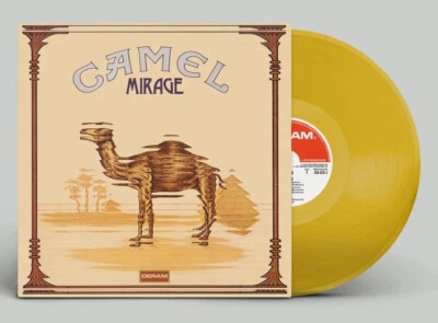 CAMEL - MIRAGE, 2023 EU LIMITED EDN CLEAR YELLOW vinyl LP, NEW - SEALED! - Image 1 of 2