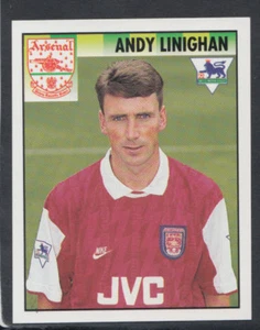 Merlin Premier League 1995 Sticker No 8 - Andy Linighan, Arsenal (S1248) - Picture 1 of 1