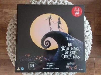 NIGHTMARE BEFORE CHRISTMAS - BLU-RAY & DVD ~ Big Sleeve Edition + Art Cards 🎃🎄 - Image 1 of 4