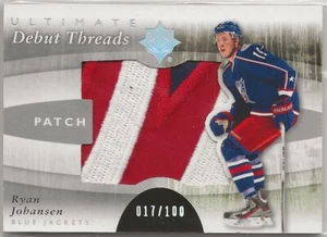 2011-12 Ultimate Collection Debut Threads Patches RC #DTRJ Ryan Johansen 017/100 - Picture 1 of 2