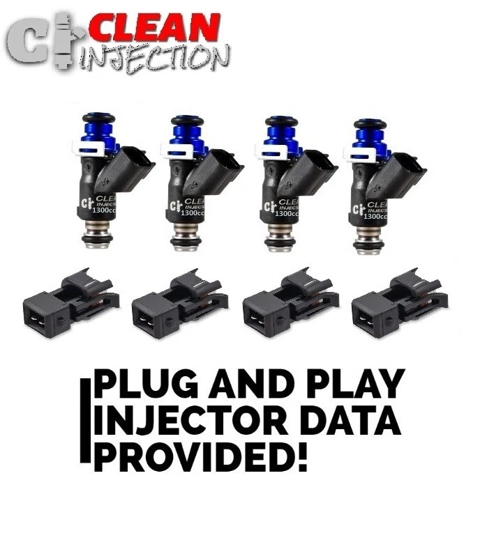 Inyectores de combustible 1300cc para 1.8T Audi A4 TT VW Golf Jetta Passat Beetle A4 TT GTI Foto 1 de 1