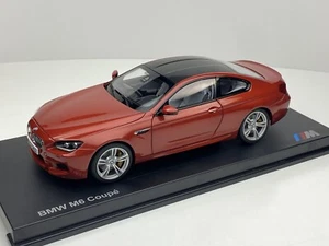 PARAGON 1/18 BMW M6 Coupé Orange RARE (AUTOART KYOSHO NOREV MINICHAMPS GTSPIRIT) - Foto 1 di 15