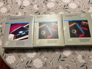 Lot 3 Vintage IBM Disk Operating System Versions 3.10 3.20 3.30 Manuals & Disks - Picture 1 of 11