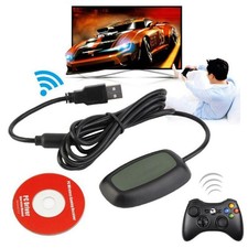 Wireless Gamepad PC Adapter USB Receiver For M-icrosoft X-box 360 Game Console