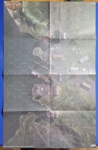 Mapa del puerto marítimo de Crimson Skies (doble cara) - FASA - Imagen 1 de 2