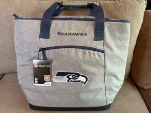 Bolso de Mano NFL Cooler 30 Latas Gris Seattle Seahawks Glacier Guard Nuevo Con Etiquetas - Imagen 1 de 14