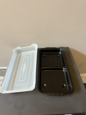 Bandeja de calentamiento para asador Ronco Showtime con cubierta Foto 1 de 4