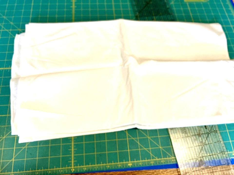 1 yd X 44"  Brite White  Cotton Fabric - Image 1 of 1