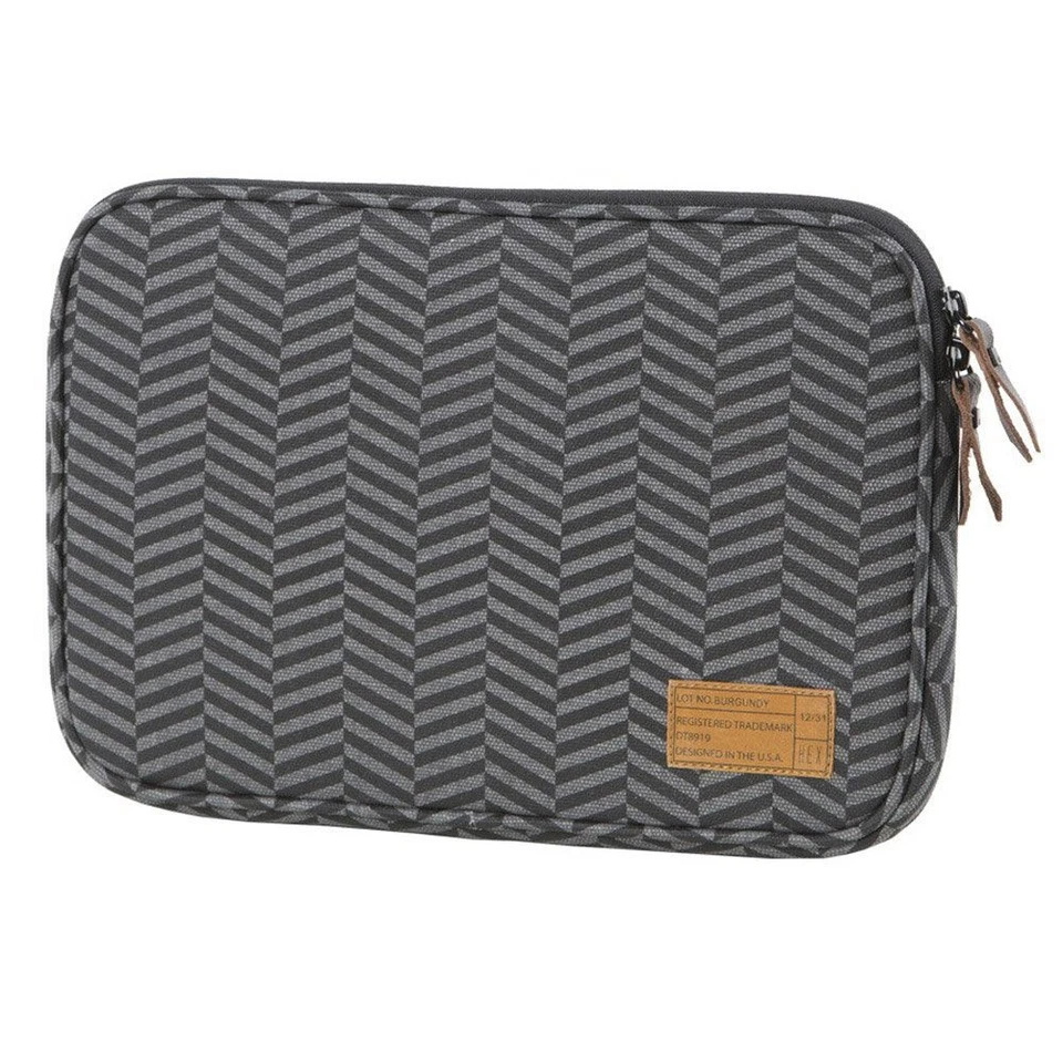 Funda HEX con Bolsillo Trasero para Microsoft Surface 3 Negro Gris Chevron Foto 1 de 2