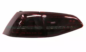Juego de lámina de luces traseras C015 gris oscuro adecuado para VW Golf 7 GTI R GTD GTE LED - Imagen 1 de 3