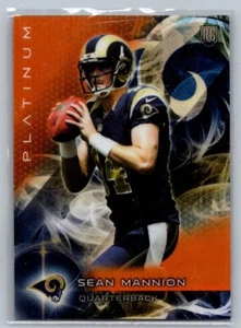 2015 Topps Platinum SEAN MANNION #147 RC Orange Refractor ST. LOUIS RAMS 🏈 - Bild 1 von 2