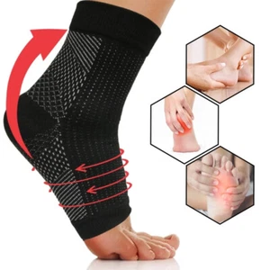 2 calcetines de compresión fascitis plantar soporte talón alivio del dolor del pie para hombres y mujeres - Imagen 1 de 7