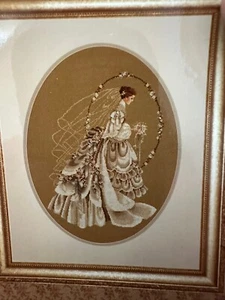 Lavender & Lace THE BRIDE Cross Stitch Pattern Chart L&L 9 - Picture 1 of 2